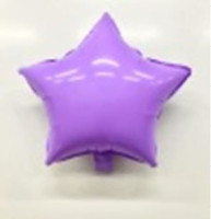 ПМ Звезда (18"/46 см) Фиолетовый Poudre Purple 1шт в интернет магазине Праздникмастер