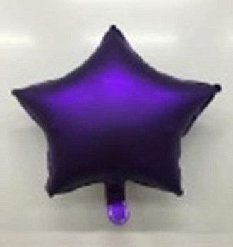ПМ Звезда (18"/46 см) Темно-фиолетовый Dark Purple 1шт