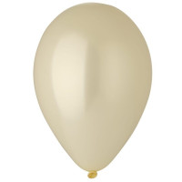 И Шар (10"/25 см) Слоновая кость (58) Ivory Металлик 100шт продажа в интернет - магазине ПраздникМастер