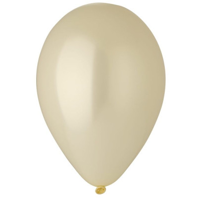 И Шар (10"/25 см) Слоновая кость (58) Ivory Металлик 100шт продажа в интернет - магазине ПраздникМастер