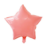 ПМ Звезда (19''/48 см) Розовый Pink Макарон 1шт в интернет магазине Праздникмастер