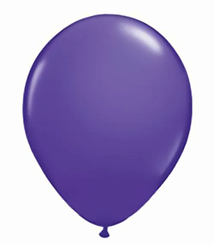 Q Шар (5"/13 см) Фиолетовый Фэшн Purple Violet Пастель 10шт