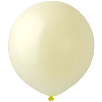 И Шар (18"/46 см) Слоновая кость (59) Ivory Пастель 25шт