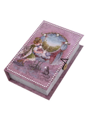 Коробка-книга Волшебное чаепитие 20х14х6см 1шт