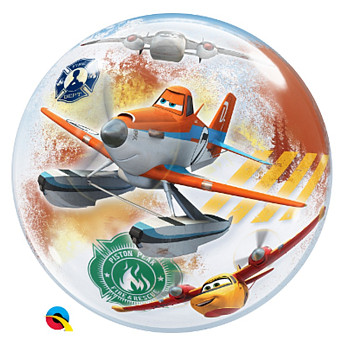 П Bubble (22"/56 см) Самолеты Огонь Вода Disney 1шт