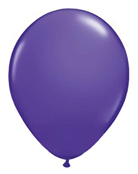 Q Шар (11"/28 см) Фиолетовый Фэшн Purple Violet Пастель 10шт