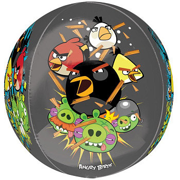 А Сфера 3D (16"/41 см) Angry Birds 1шт