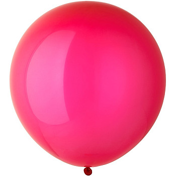 Б Шар (24"/61 см) Фуксия (034) Fuchsia Экстра Кристалл 1шт