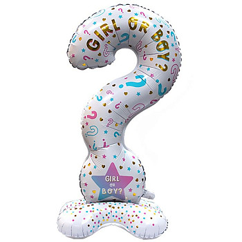 ВЗ Фигура (23''/58 см) AIR Вопрос GIRL OR BOY 1шт
