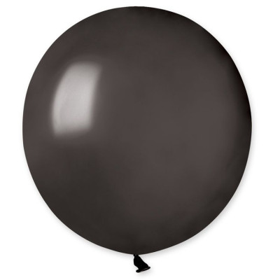И Шар (27"/69 см) Черный (65) Black Металлик 1шт продажа в интернет - магазине ПраздникМастер