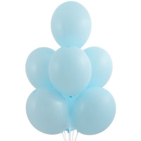 Б Шар (14"/36 см) Голубой нежный (449) Ice Blue Экстра Пастель Макарон 50шт продажа в интернет - магазине ПраздникМастер