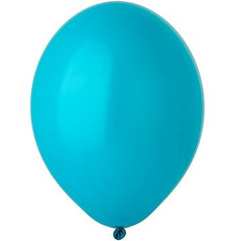 Б Шар (14"/36 см) Бирюзовый (013) Turquoise Экстра Пастель 50шт