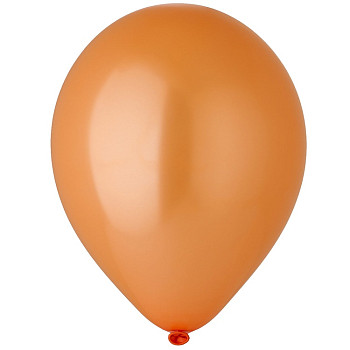 И Шар (5"/13 см) Оранжевый (31) Orange Металлик 100шт
