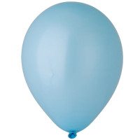 И Шар (5"/13 см) Нежно-голубой (72) Baby Blue Пастель 100шт продажа в интернет - магазине ПраздникМастер