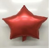 ПМ Звезда (18"/46 см) Красный Red 1шт в интернет магазине Праздникмастер