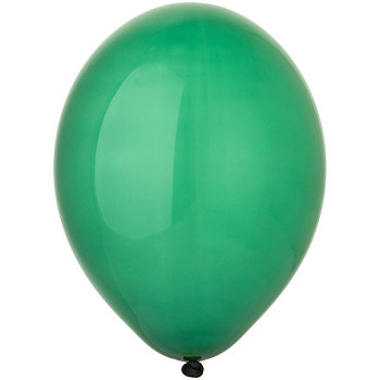 Б Шар (14"/36 см) Зеленый (035) Green Экстра Кристалл 50шт