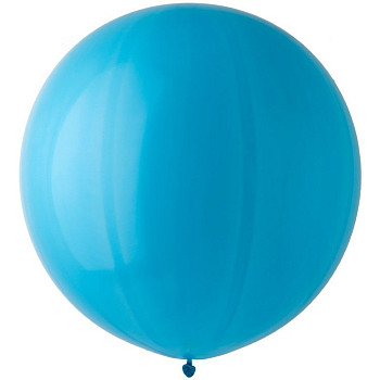 И Шар (27"/69 см) Голубой (09) Light Blue Пастель 1шт
