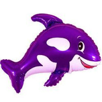 Ф Фигура (32''/81 см) Веселый кит Фуше 1шт в интернет магазине Праздникмастер