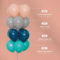 S Шар (12''/30 см) Серый (081) Пастель 50шт продажа в интернет - магазине ПраздникМастер
