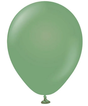 Q Шар (16"/41 см) Зеленый зимний Фэшн Wintergreen Пастель 10шт