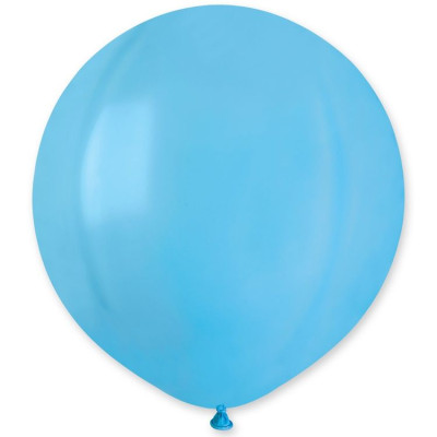 И Шар (19"/48 см) Голубой (009) Light Blue Пастель 25шт продажа в интернет - магазине ПраздникМастер