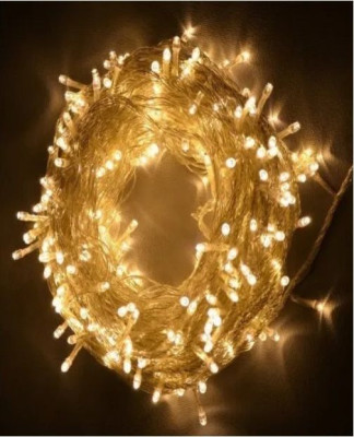Гирлянда Нить10м,220В,шнур белого цв,100Led,80 теп.бел.пост.свеч и 20бел.с FLASH эффек.соед.без каб
