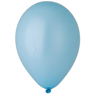 И Шар (10"/25 см) Нежно-голубой (72) Baby Blue Пастель 100шт продажа в интернет - магазине ПраздникМастер