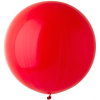 И Шар (27"/69 см) Красный (05) Red Пастель 1шт продажа в интернет - магазине ПраздникМастер