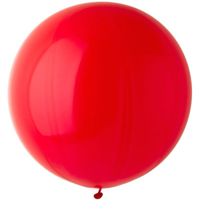 И Шар (27"/69 см) Красный (05) Red Пастель 1шт продажа в интернет - магазине ПраздникМастер