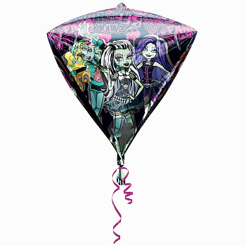 А Алмаз 3D (17"/43 см) Monster High 1шт