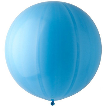 И Шар (27"/69 см) Нежно-голубой (72) Baby Blue Пастель 1шт