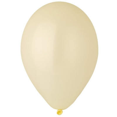 И Шар (10"/25 см) Слоновая кость (59) Ivory Пастель 100шт продажа в интернет - магазине ПраздникМастер