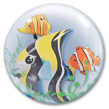 П Bubble Инсайдер (24"/60 см) Рыбы тропические 1шт