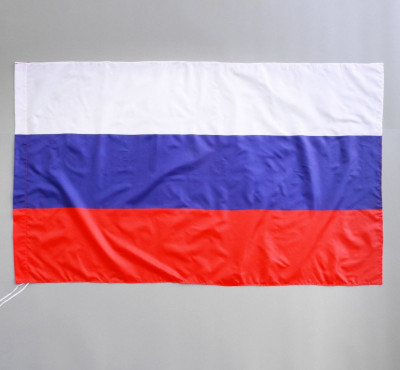 Флаг России без древка 90х145см 1шт фотография