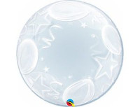 П Bubble Deco (24"/60 см) Шары и Звезды 1шт