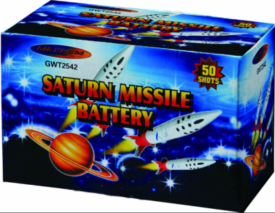 Батарея салютов Катюша Saturn Missile Battery (0,2"/50) 20м 50с 1шт
