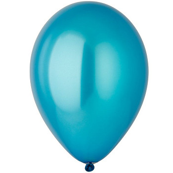 И Шар (10"/25 см) Синий (36) Blue Металлик 100шт