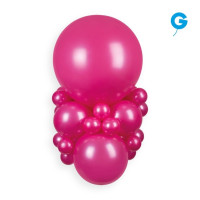 И Шар (10"/25 см) Фуксия (64) Fuchsia Металлик 100шт продажа в интернет - магазине ПраздникМастер