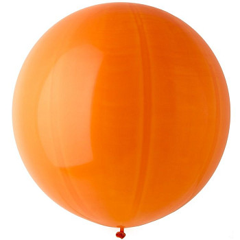 И Шар (18"/46 см) Оранжевый (04) Orange Пастель 25шт
