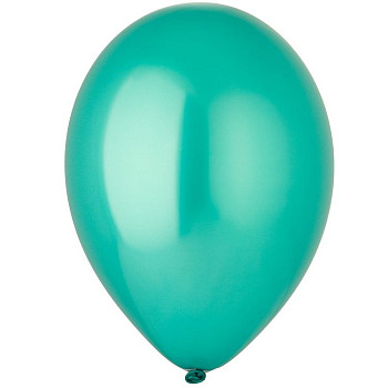 И Шар (12"/30 см) Зеленый (55) Green Металлик 100шт