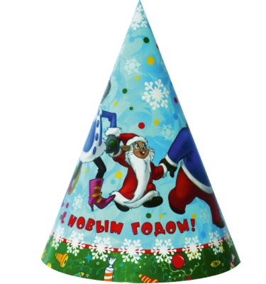 Колпак Ну,погоди!Новый год 6шт 1уп