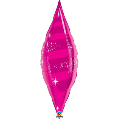 П Конус (38"/97 см) Звездный вихрь Фуксия Magenta 1шт в интернет магазине Праздникмастер