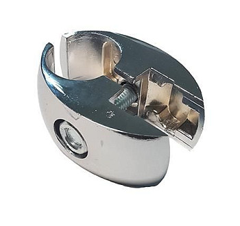 Крепеж/соединитель для ДСП и стекла Z-JOK-chr-051 (R7+R47) 1шт