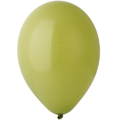И Шар (5"/13 см) Оливковый (98) Green Olive Пастель 100шт продажа в интернет - магазине ПраздникМастер