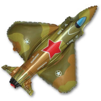 Ф Фигура (39''/99 см) Истребитель Военный 1шт в интернет магазине Праздникмастер