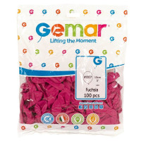 И Шар (5"/13 см) Фуксия (07) Fuchsia Пастель 100шт продажа в интернет - магазине ПраздникМастер