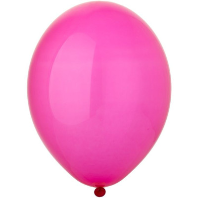 Б Шар (14"/36 см) Фуксия (034) Fuchsia Экстра Кристалл 50шт продажа в интернет - магазине ПраздникМастер