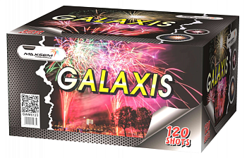 Батарея салютов Galaxis (1,2"/120) 35м 98с 7эфф 1шт