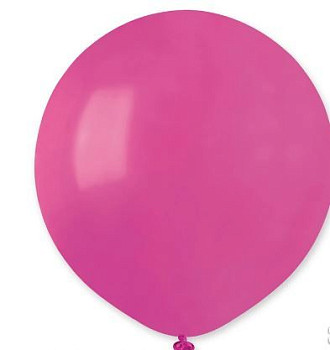И Шар (19"/48 см) Фуксия (07) Fuchsia Пастель 25шт