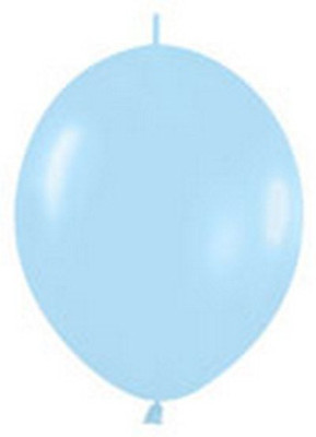 Q Линколун (6"/15 см) Светло-голубой Pale Blue Пастель 10шт продажа в интернет - магазине ПраздникМастер